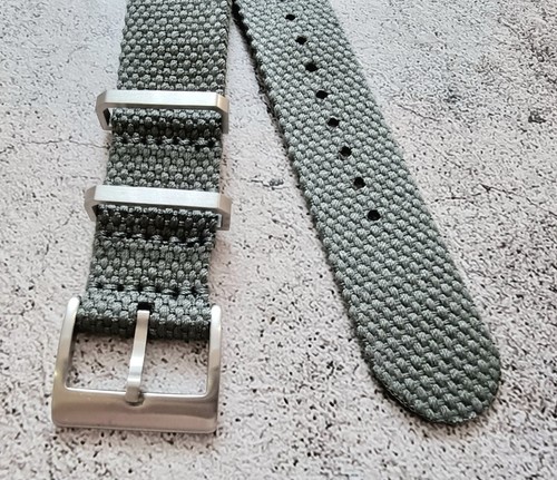 Premium Woven Soft Cotton Nylon Zulu NATO G10 Watch Strap Army Band 20mm 22mm - Picture 55 of 77