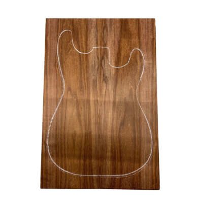 Granadillo Explorer Gitarre Tiefer Oberteil,Set Tonewoods 71.1cm x 22.9cm x