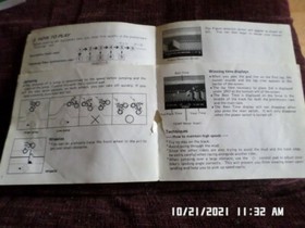 Excitebike (NES Nintendo) Instruction Manual Booklet Only.. NO GAME