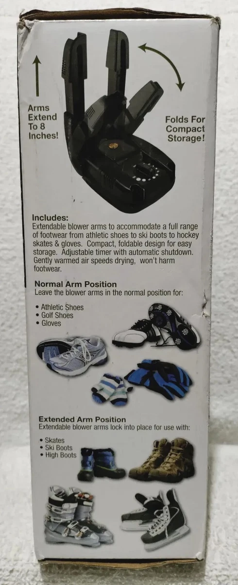 Shoe gear top boot dryer