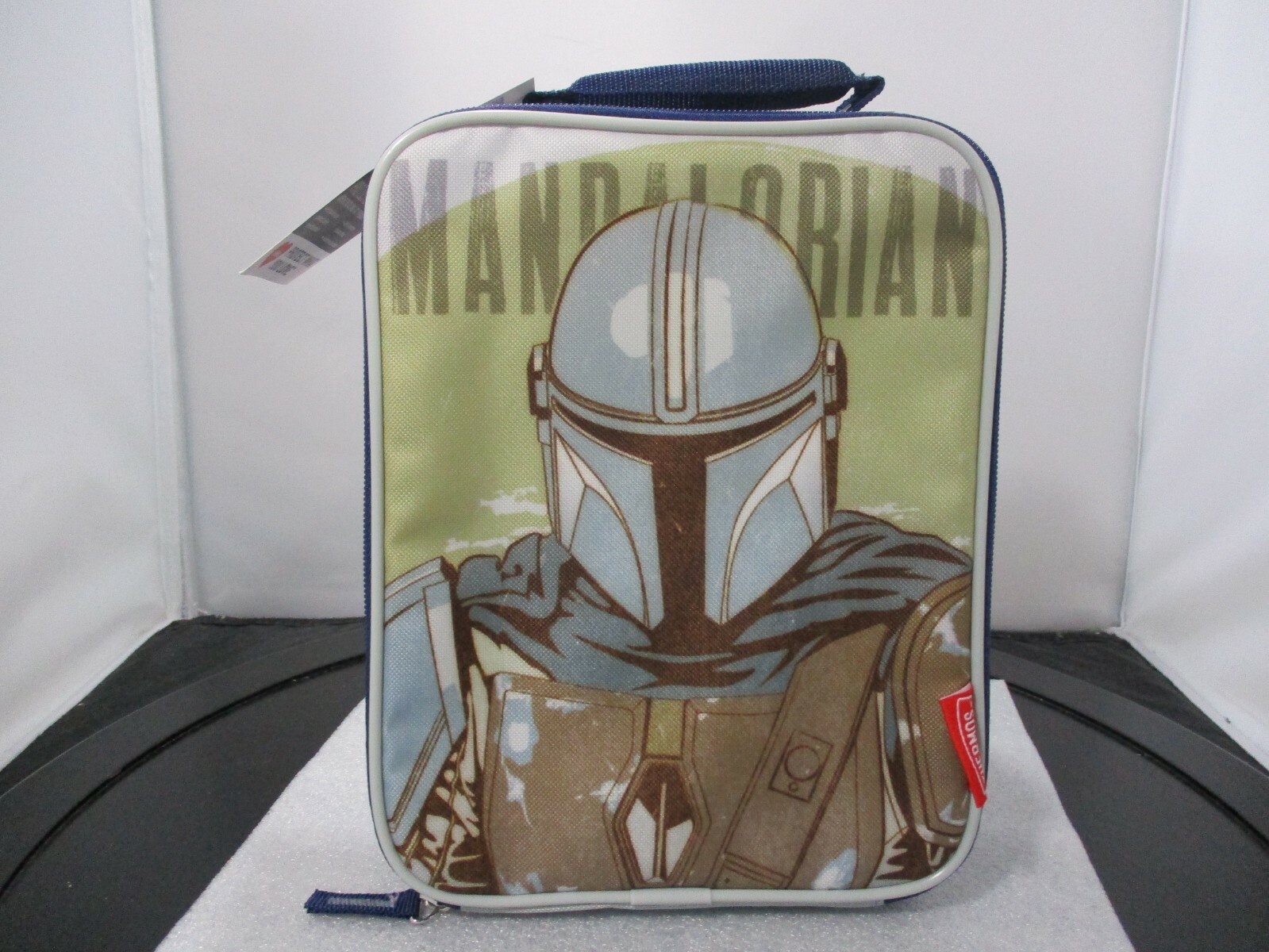 Mandalorian Lunch Box Star Wars Insulated Handle Zips Thermos