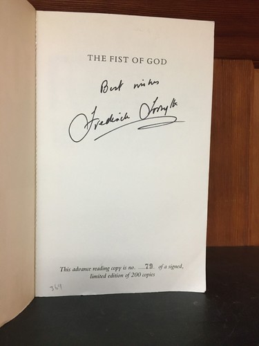Frederick FORSYTH / The Fist of God. Signed limited proof. 1994 Bantam Press - Picture 2 of 4