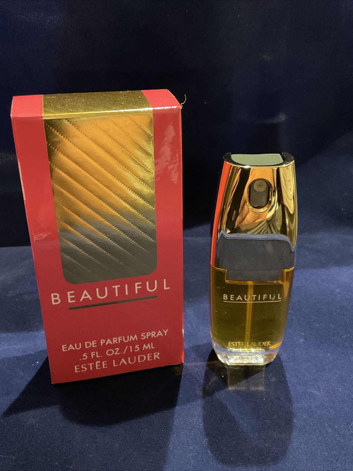 Estee Lauder Beautiful Perfume Eau de Parfum .5 oz / 15 ml New