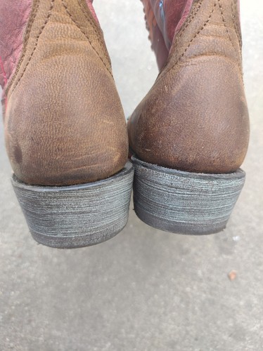 Ariat Quincy Collection Rare Bronco Billy women Cowgirl Cowboy Boots 6.5 B - Picture 7 of 12
