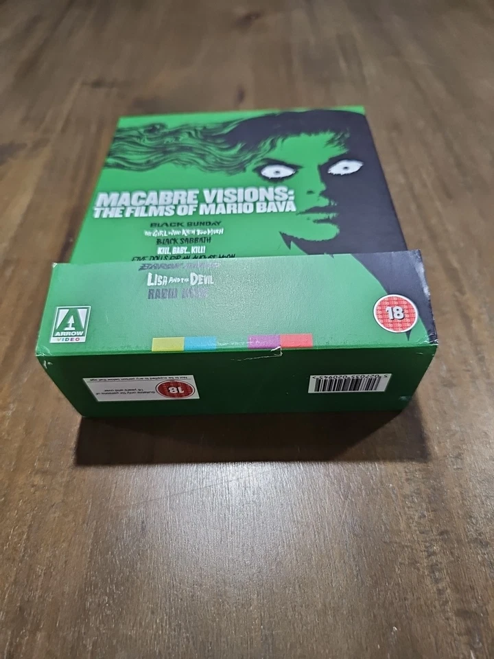 Macabre Visions Films of Mario Bava Bluray Arrow OOP Limited Edition *Region B* - Image 2 of 4