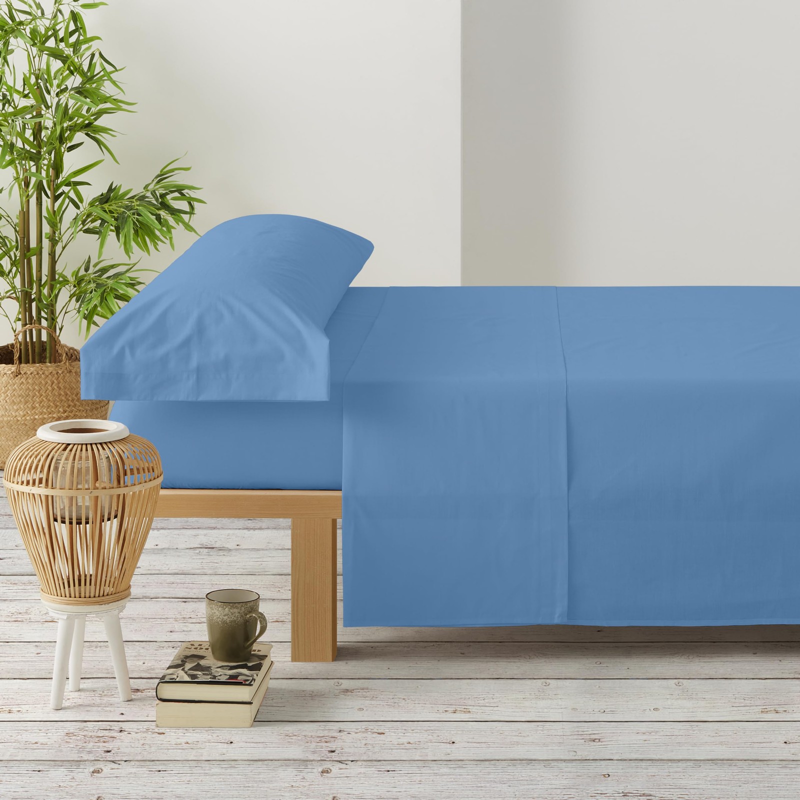 Parure de draps 3 pièces anti-glissement drap housse grand bonnet pour matelas épais