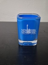 Blue New York New York Shot Glass 2003 New Unused