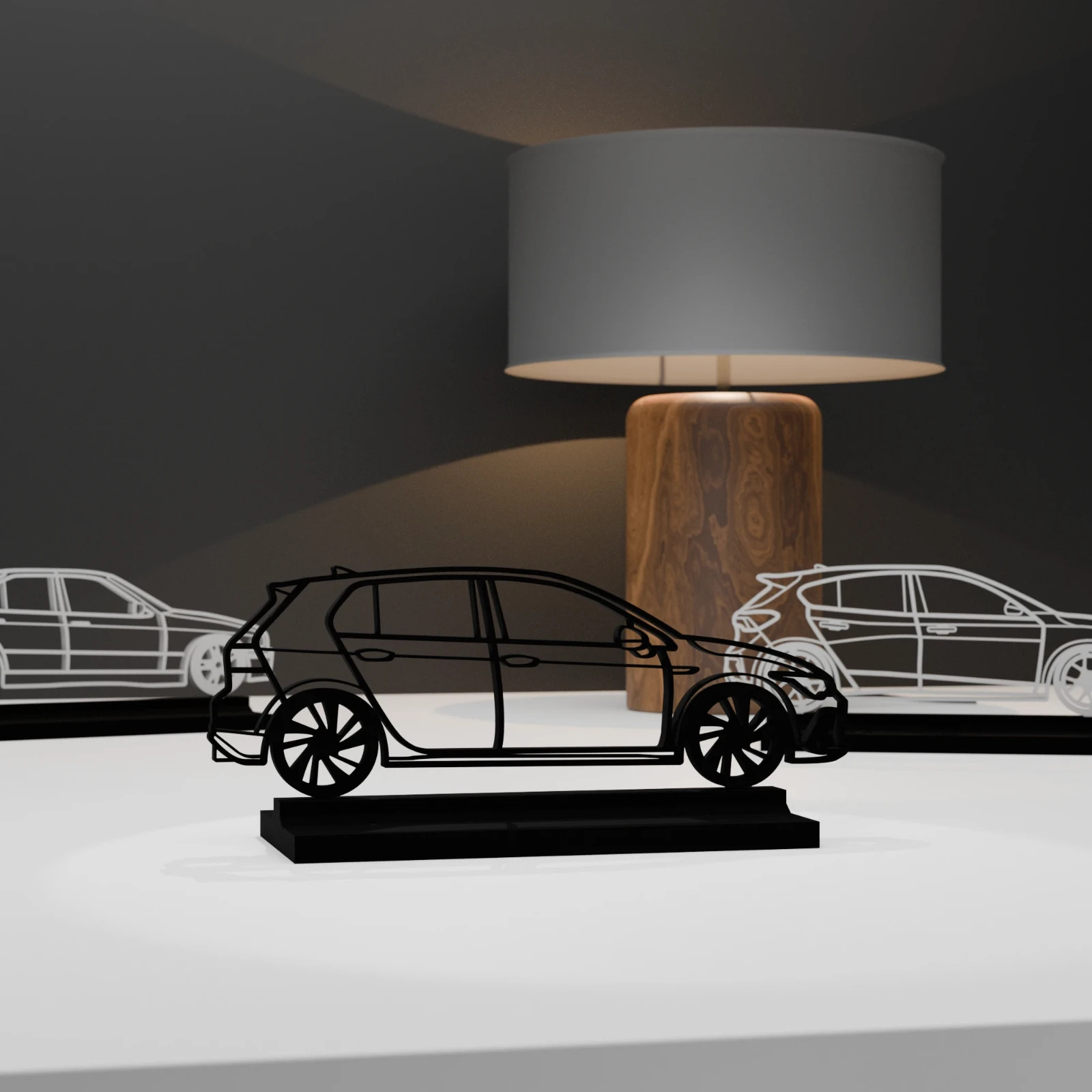 Creiamo il tuo modello di auto decorazione 3D - regalo per gli appassionati d... foto 2