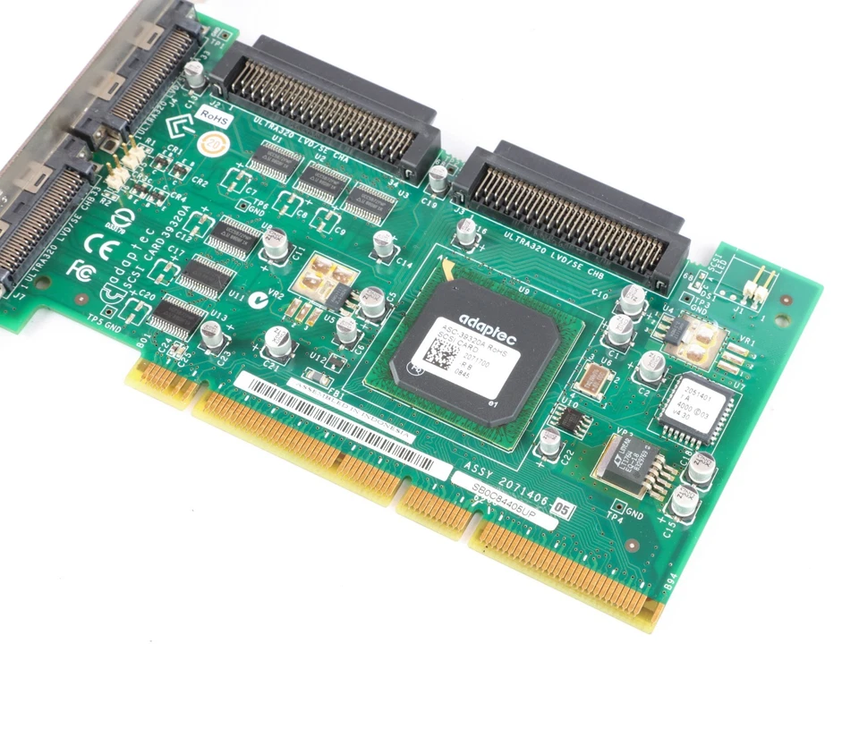 Adaptec ACS-39320A Dual Ultra 320 SCSI Interface Controller Card - Image 4 of 4