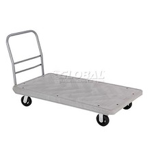 Structural Foam Plastic Deck Platform Truck  60 x 30 2000 Lb. Capacity