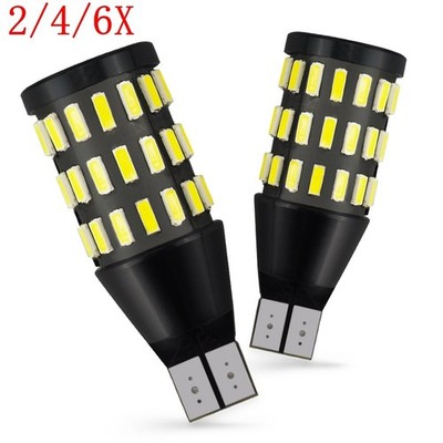 2/4/6X LED Backup Reverse Light 921 Bulbs 912 T15 Super Bright Canbus Error Free
