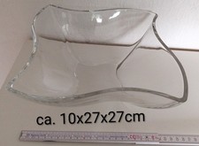 Glasschüssel Glasschale Schale Schüssel Glas Groß Hoch Salat Pudding Chips Eckig