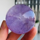 99g Natural Amethyst Quartz Crystal Sphere Mineral Specimen Healing H35