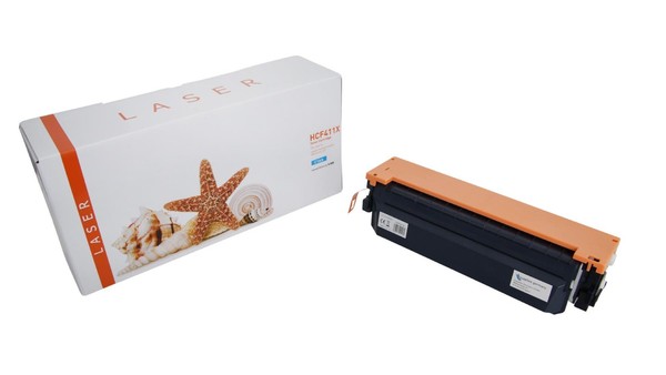 Toner Kompatibel HP 410X CF411X Cyan M452 M477 M377 5.000 Seiten-image