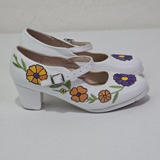 Colonial 226 Folklorico Dance Shoes With Nails Size Women's 8.5 US / 25.5 MX