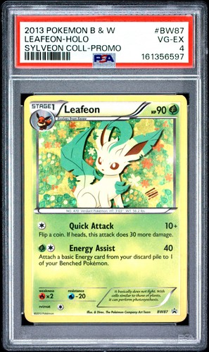 Leafeon graded PSA 4 for sale on eBay