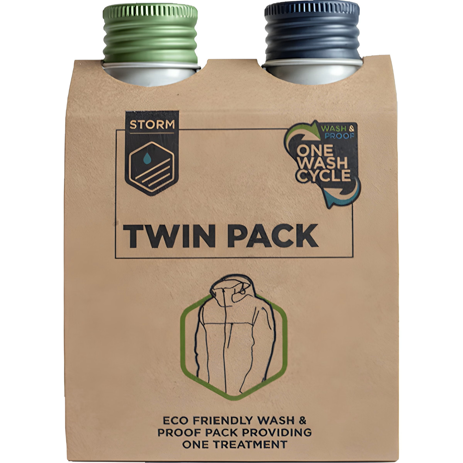 Storm Ultimate Wash Motorcycle Clothing Wash-In Cleaner - 75ml Twin Pack