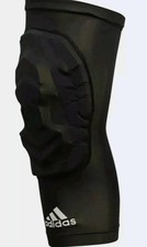Adidas Men's Techfit Basketball Black Padded Leg Knee Sleeve - Size Medium Tall