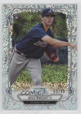 2019 Bowman Sterling Speckle Refractor 93/99 Kyle Wright #BSR-60 Rookie RC 0lt3