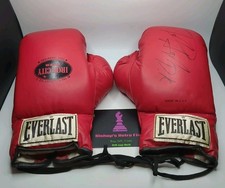 Paul Spadafora Signed Boxing Glove Set - Pittsburgh Kid - Iron City Promotion