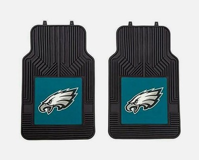 NEW Football Philadelphia Eagles  Rubber Floor Mats Heavy Duty - New Style