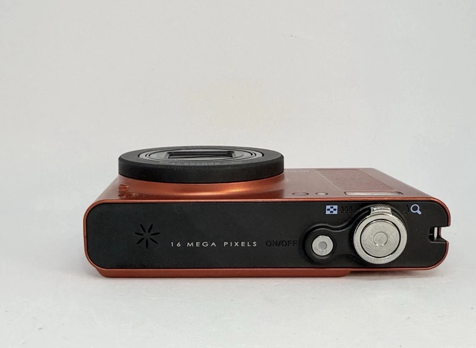 Cámara digital compacta PENTAX OPTIO RZ18 naranja metálico 16,0 MP de Japón Foto 3 de 4