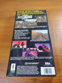 Road Rash (3DO, 1994) Long Box + Manual&Insert (No Discs) Electronic Arts