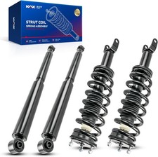 KAX Complete 4 Piece Front and Rear Strut Assembly Kit for 2011-2018 Ram 1500,