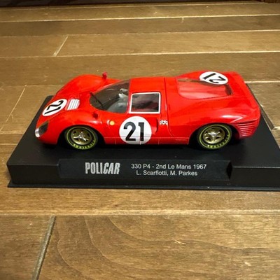 121 132 POLICA 330 P4 1967 Le Mans slot car