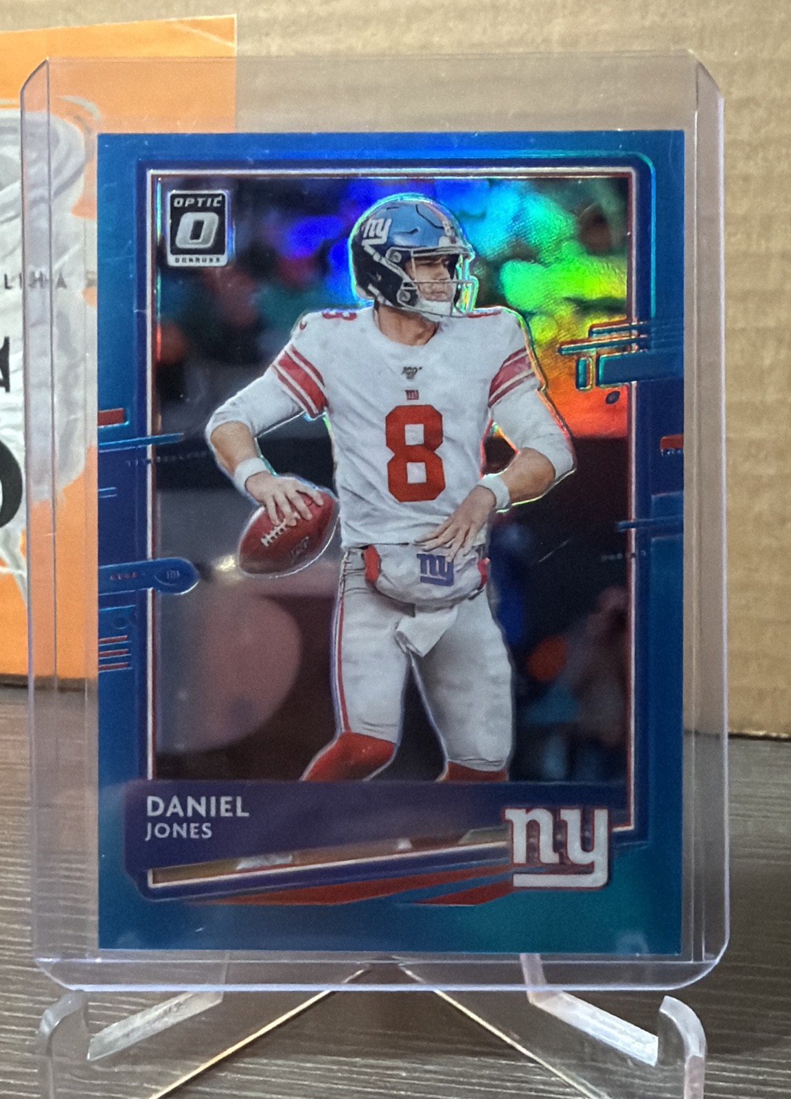 2020 Panini Donruss Optic - Daniel Jones #73 Aqua Prizm /299