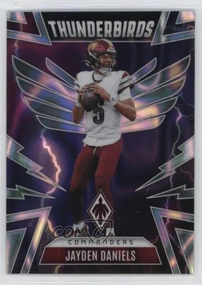 2025 Panini Phoenix Thunderbirds Silver Lava 148/199 Jayden Daniels #50 0w27