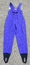 New Obermeyer Sizzle Ski Stretch Pant Bibs Form Fitting Wool Blend Overall 12R