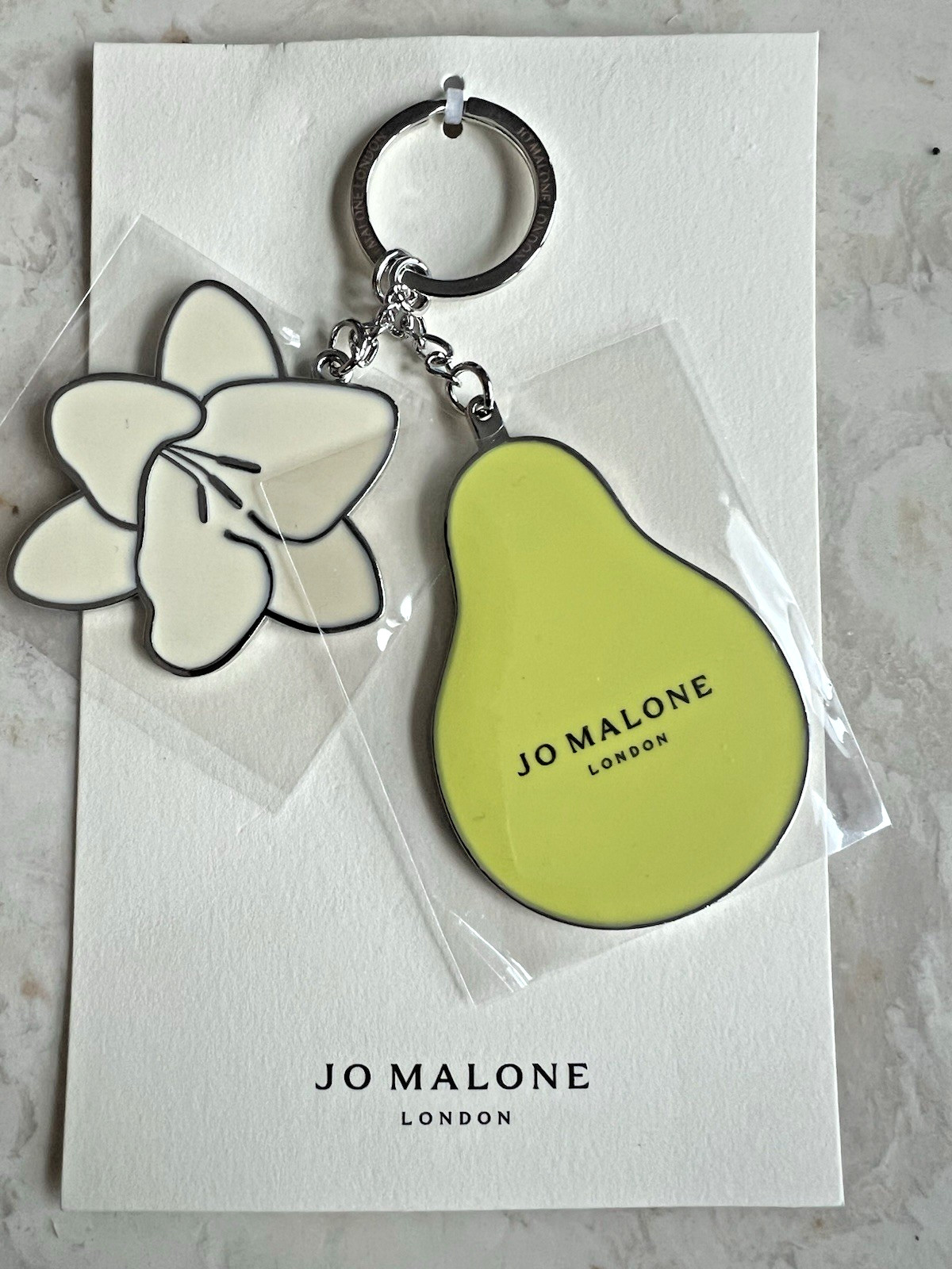 Jo Malone London Keyring Keychain NEW Sealed In Original Package