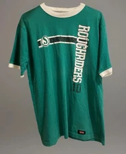 Vintage Saskatchewan Roughriders Shirt Mens CFL Football Ringer Large Waves