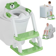 Potty Training Seat with Step Stool Ladder, Potty Training Toilet Seat with S...