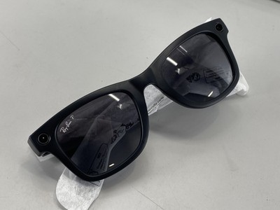 Ray-Ban Meta Smart Glasses Wayfarer RW4006 Matte Black W Polar