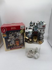 Vtg Lemax 2004 Bay Boat Works #45079 Plymouth Corners Christmas Village Exc Box