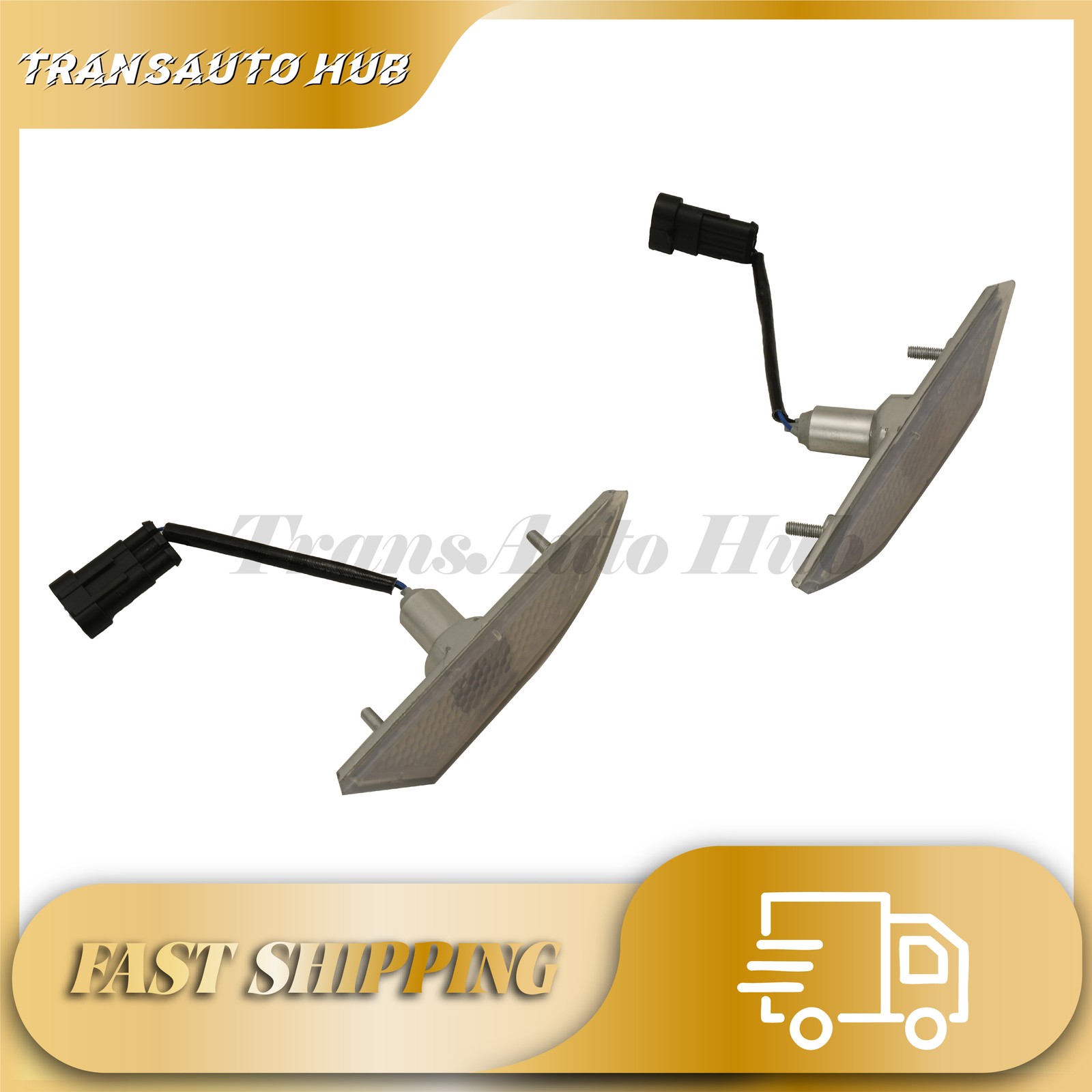 2PCS Front Bumper Side Marker Indicator For Lamborghini Gallardo LP560-4 LP550-2