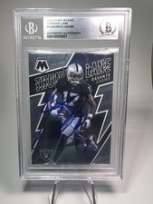Davante Adams Signed Panini Thunder Lane Raiders BGS Authenticate Auto