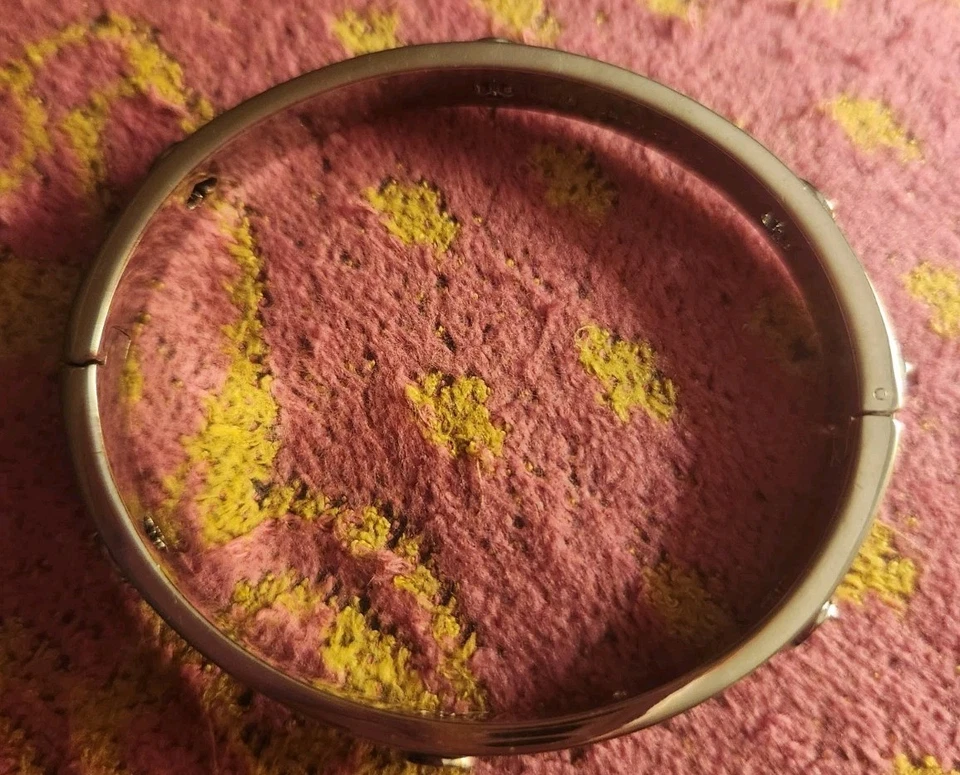 Kate Spade Spot The Spade Silver Stud Hinged Bracelet - Image 3 of 4