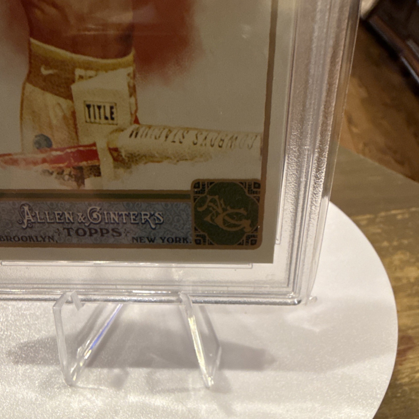 Topps 2011 Allen & Ginter Manny Pacquiao Rookie Base #262 Boxing PSA 10 view 4