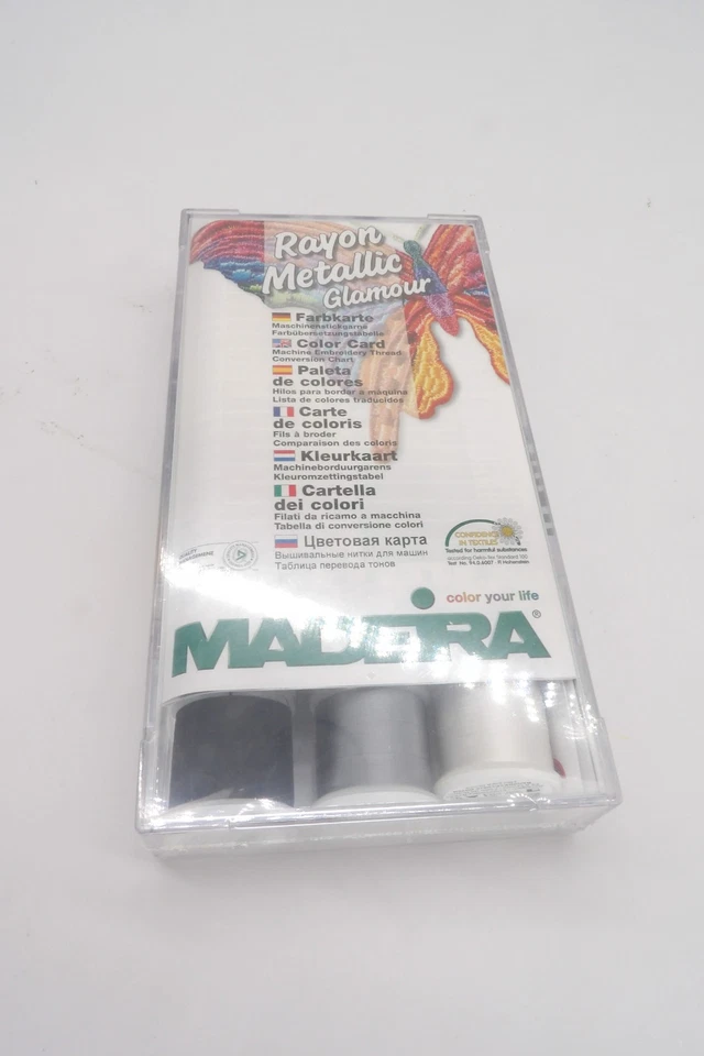 Madeira 18 Spool Rayon Embroidery Thread Set - Image 4 of 4