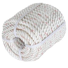 3/4 "x 100' Polyester braided rope Multipurpose Poly Dacron Rope 2038 Lbs New