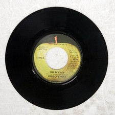 RINGO STARR OH MY MY APPLE 1872 US VINYL 7
