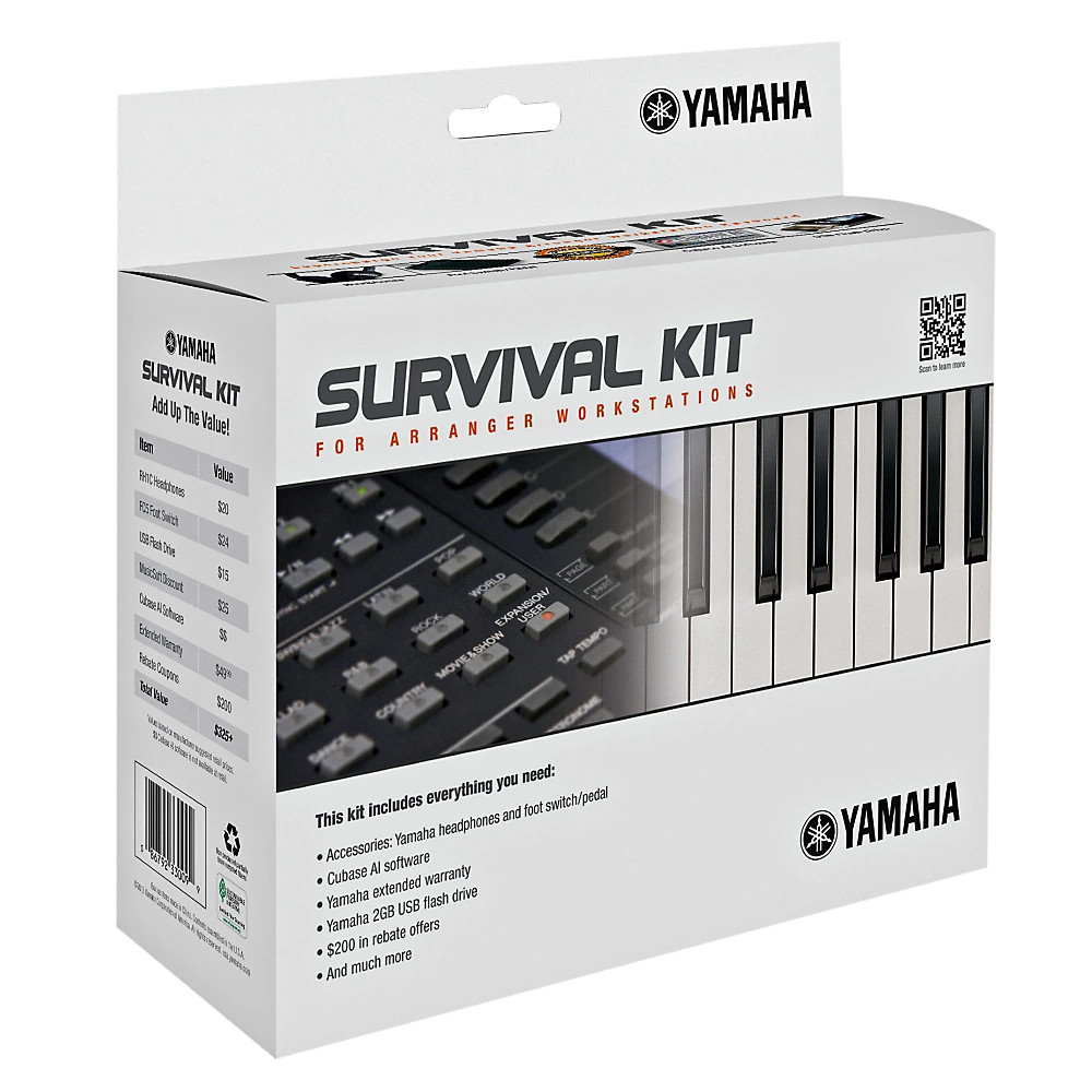 Клавишные-аранжировщики Yamaha Survival Kit PSRS650PSRS750PSRS950PSRA2000TYROS4 9090₽