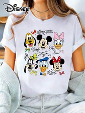 Disney Mickey And Minnie's Logo Disney Unisex T-Shirt