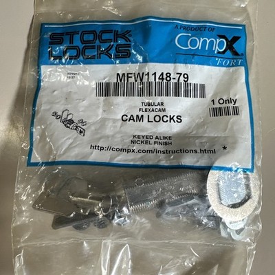 COMPX FORT MFW1148KA79 FORT 1-1/2 HI-SEC TUBULAR KEY CAM LOCK