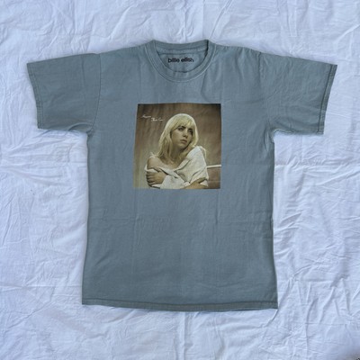 Billie Eilish Happier Than Ever Shirt Green 2021 Short Sleeve