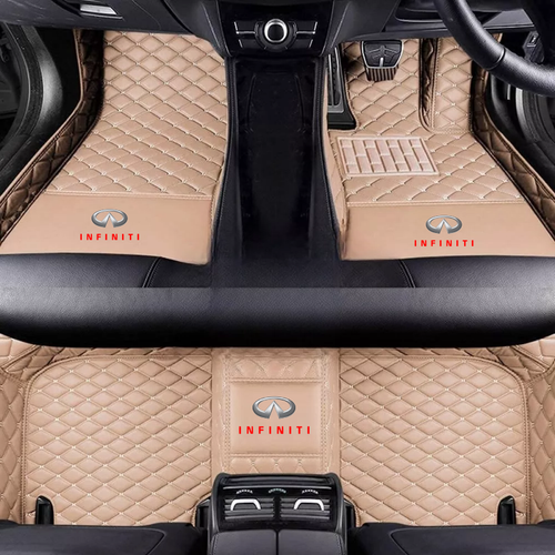 For Infiniti 2000-2025 Handmade all-weather waterproof PU leather floor mat - Picture 83 of 90