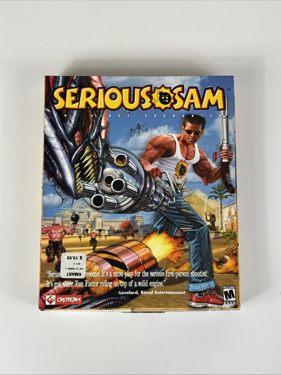 Serious Sam: The First Encounter (PC, 2001) for sale online | eBay